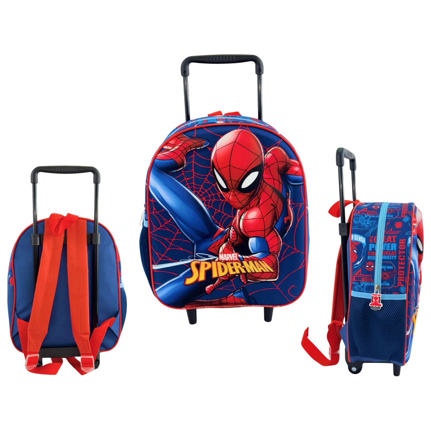 Marvel Spiderman Web 3D wózek 32cm zdjęcie produktu