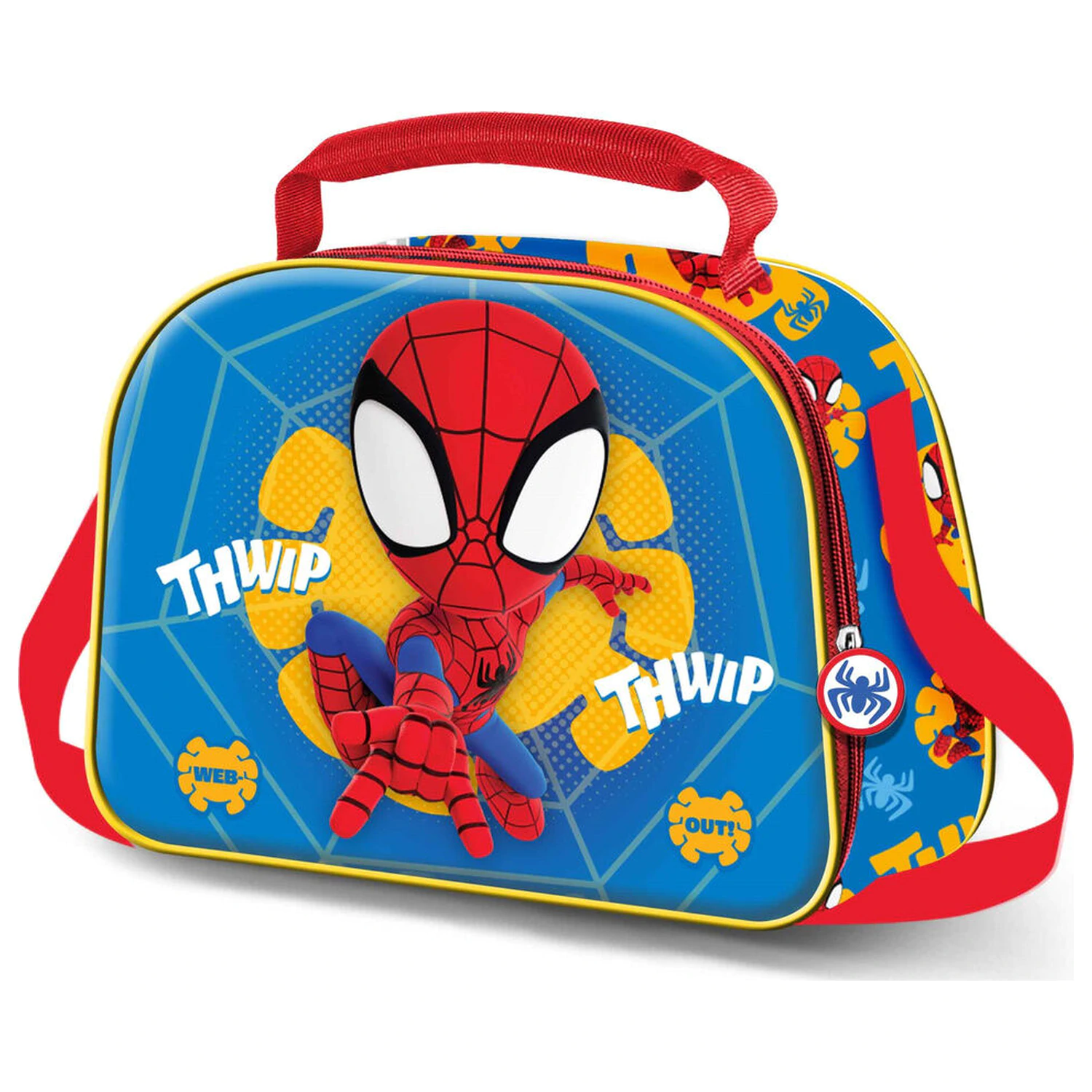 Marvel Spiderman Web Out 3D torba na lunch zdjęcie produktu