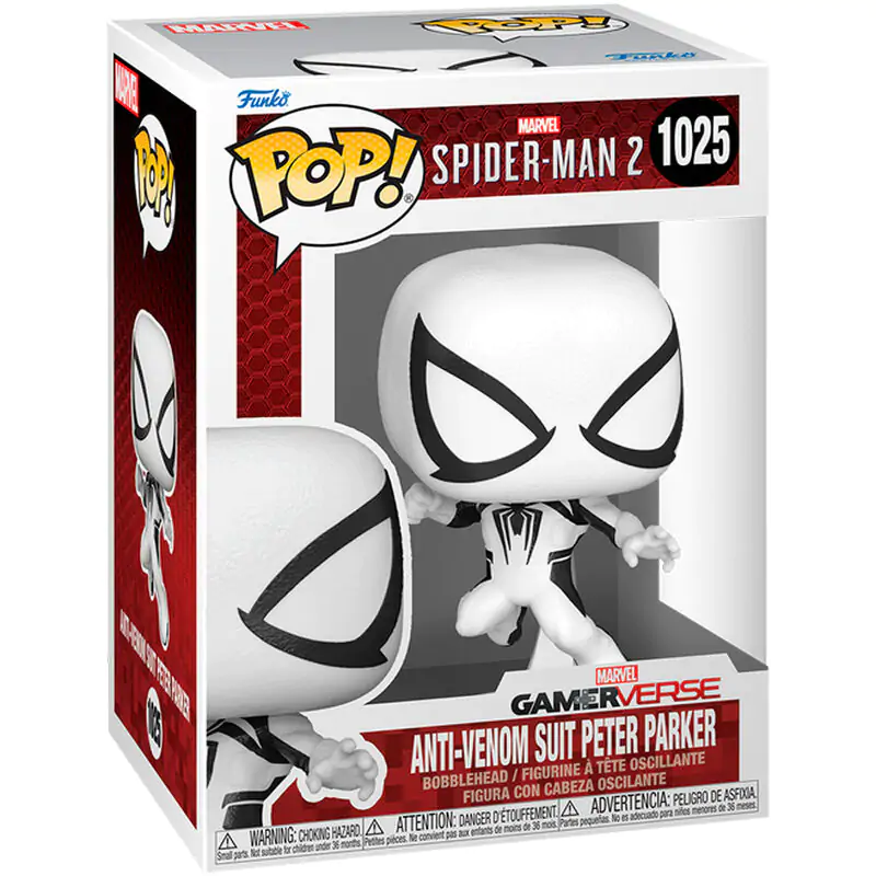 Spiderman 2 Funko POP! Games Figurka winylowa Anti-Venom Peter 9 cm zdjęcie produktu