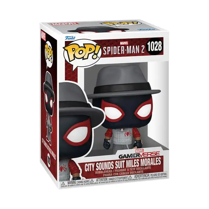 Spiderman 2 Funko POP! Games Figurka winylowa City Sounds Miles 9 cm zdjęcie produktu