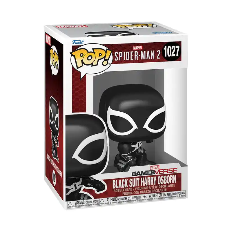 Spiderman 2 Funko POP! Games Figurka Vinyl Harry Osborn (Black Suit) 9 cm zdjęcie produktu