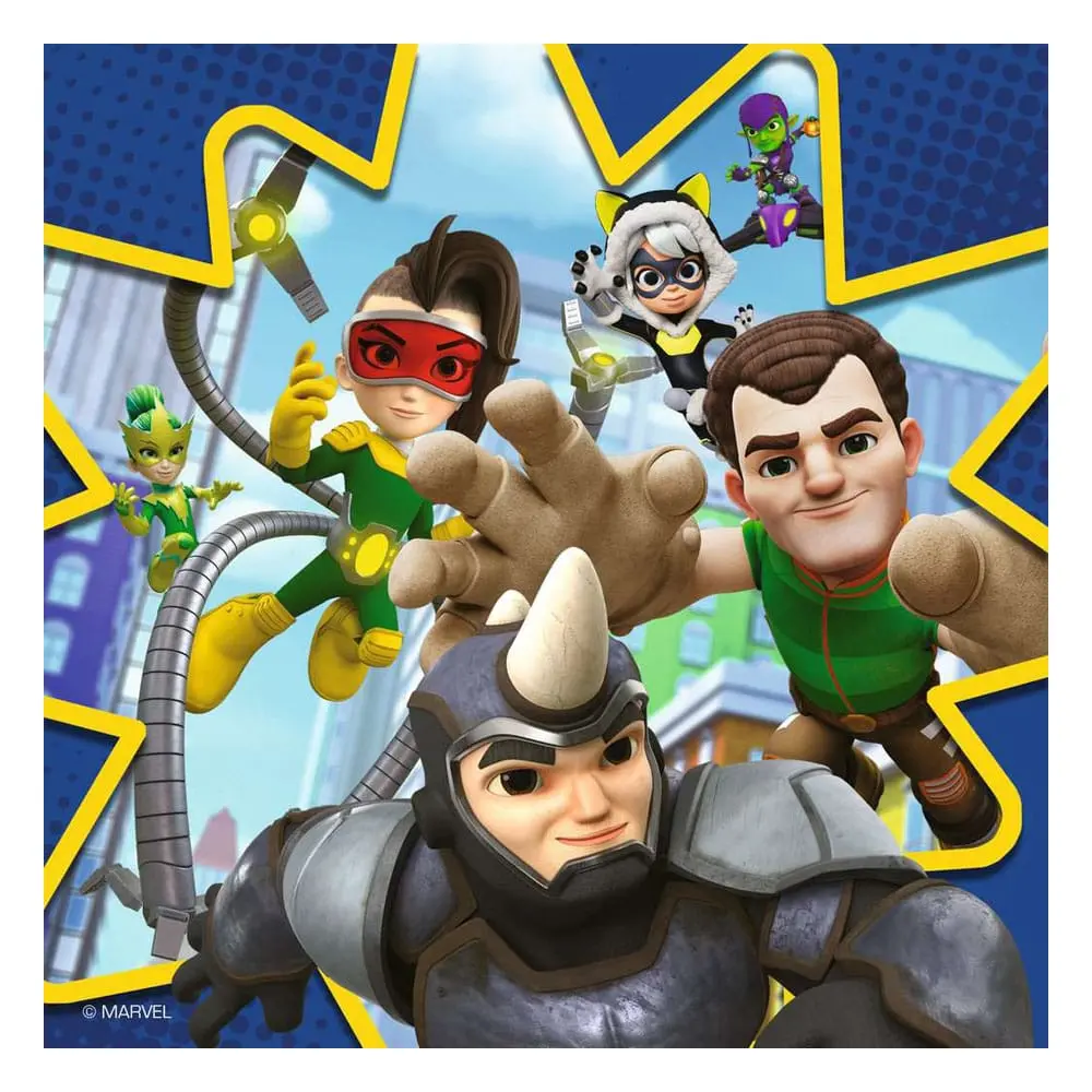 Spidey i jego niesamowici przyjaciele Puzzle dla dzieci (3 x 49 elementów) zdjęcie produktu