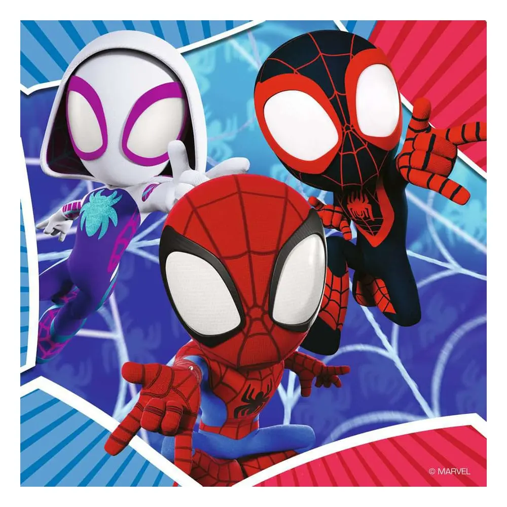 Spidey i jego niesamowici przyjaciele Puzzle dla dzieci (3 x 49 elementów) zdjęcie produktu