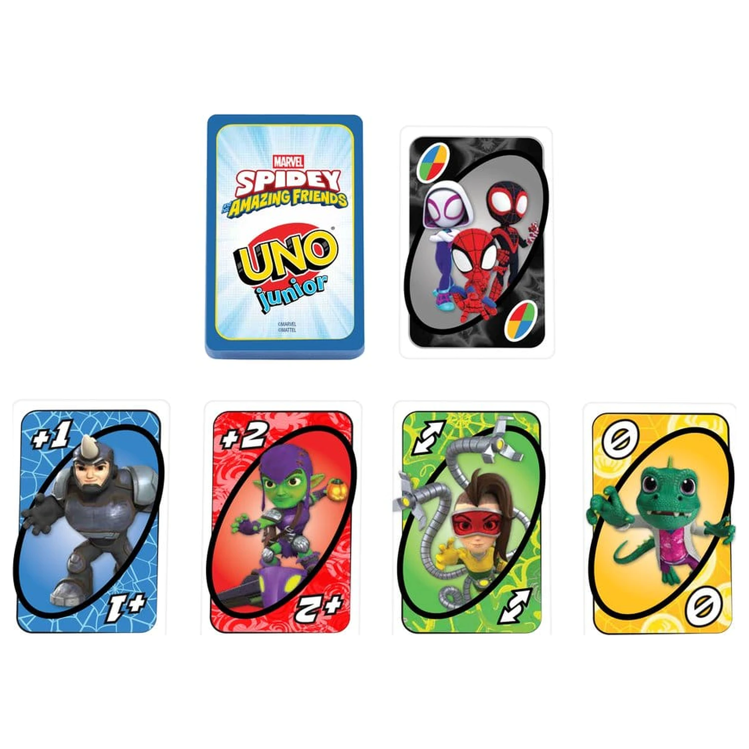 Spidey & His Amazing Friends UNO Junior Gra Karciana zdjęcie produktu