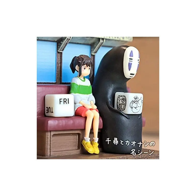 Spirited Away Statue Three-wheeler Diorama / Kalendarz Take Unabara Train 11 cm zdjęcie produktu