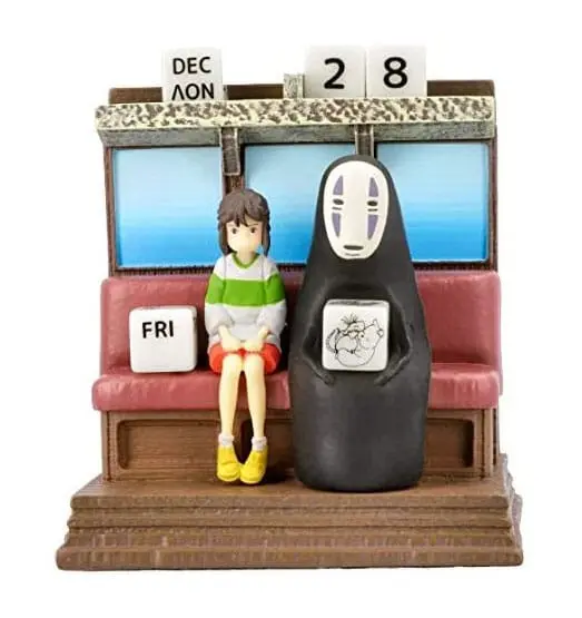 Spirited Away Statue Three-wheeler Diorama / Kalendarz Take Unabara Train 11 cm zdjęcie produktu