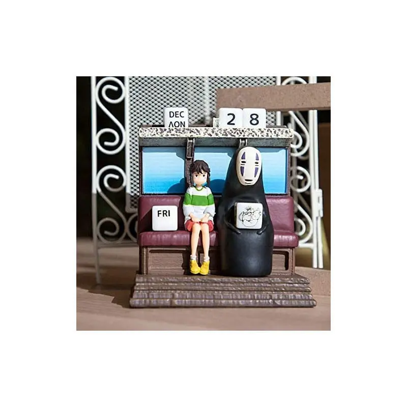Spirited Away Statue Three-wheeler Diorama / Kalendarz Take Unabara Train 11 cm zdjęcie produktu