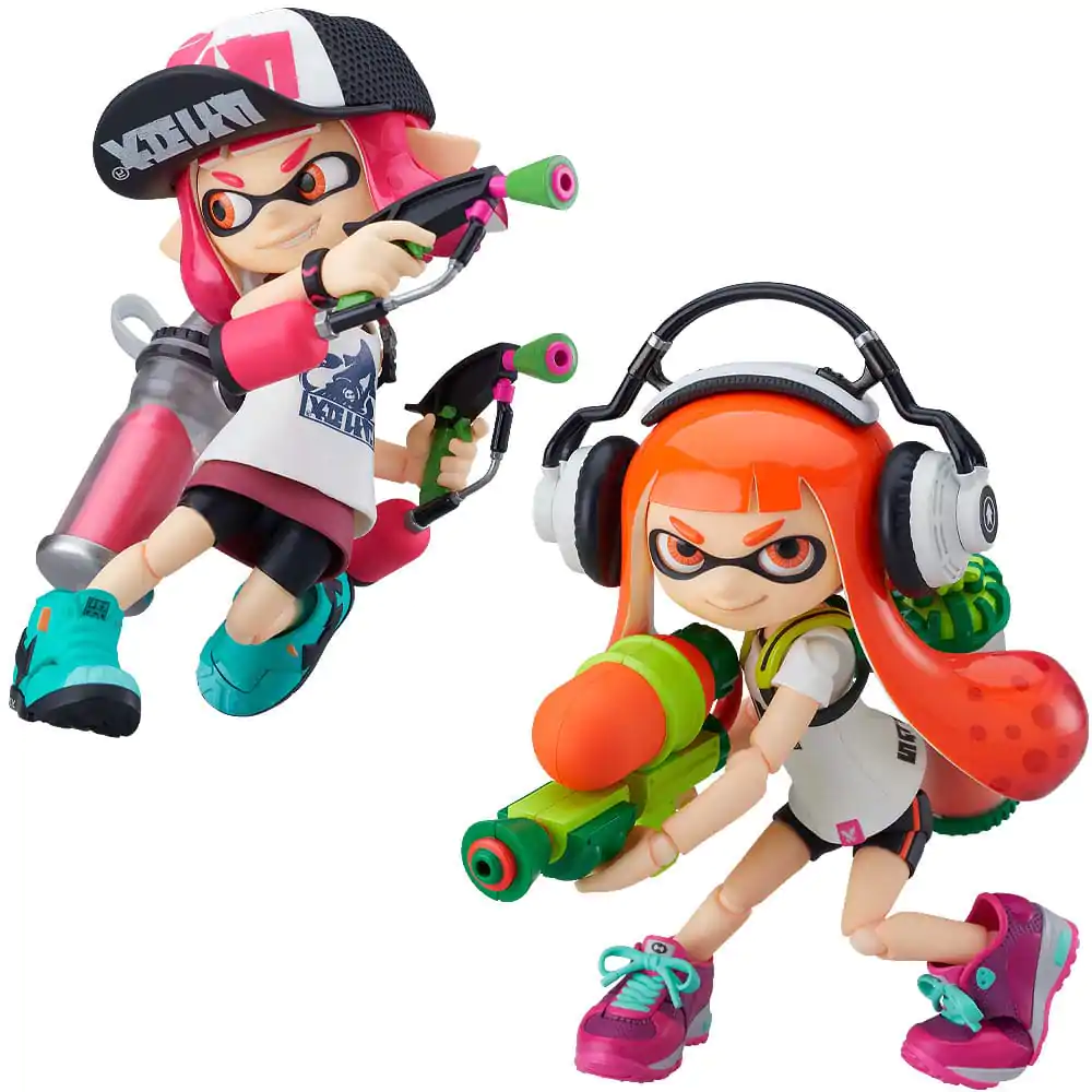 Splatoon/Splatoon 2 Figma Figurka Akcji Splatoon Girl DX Edition 10 cm zdjęcie produktu