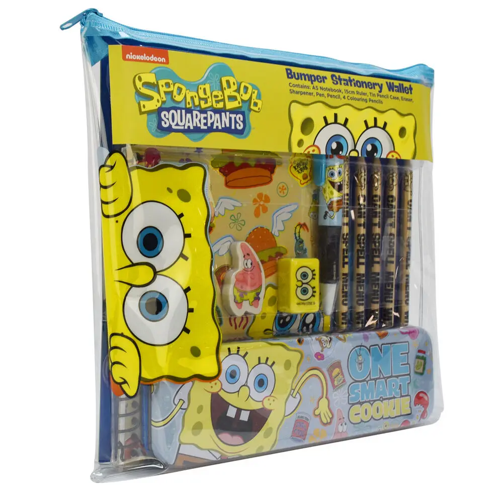 Zestaw artykułów papierniczych Sponge Bob zdjęcie produktu