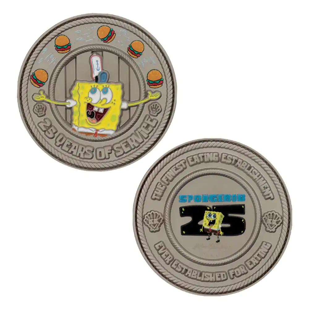 SpongeBob Moneta Kolekcjonerska 25th Anniversary Limited Edition zdjęcie produktu