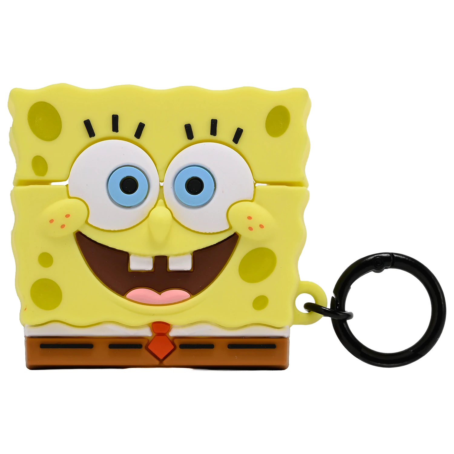 SpongeBob 3D Foam etui na słuchawki AirPods z klipsem do torby zdjęcie produktu