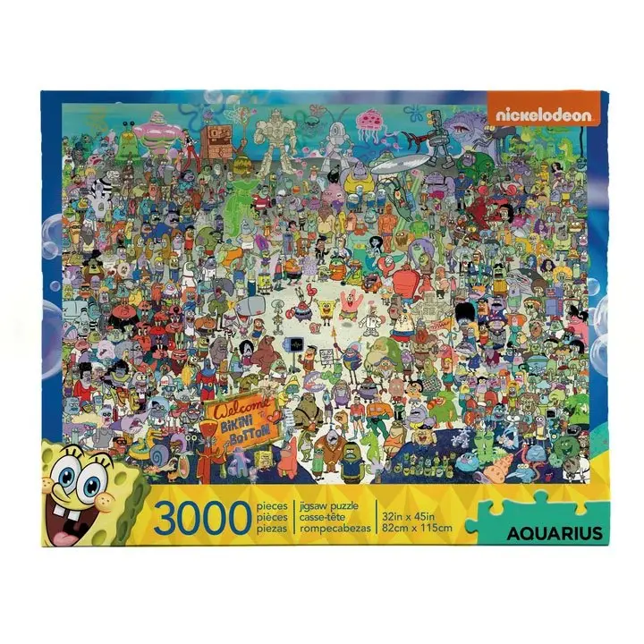 SpongeBob Jigsaw Puzzle Bikini Bottom (3000 elementów) zdjęcie produktu