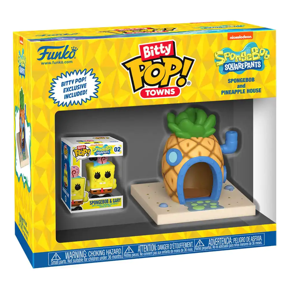 Spongebob Bitty Funko POP! Town Figurka Vinyl Spongebob w Domu zdjęcie produktu