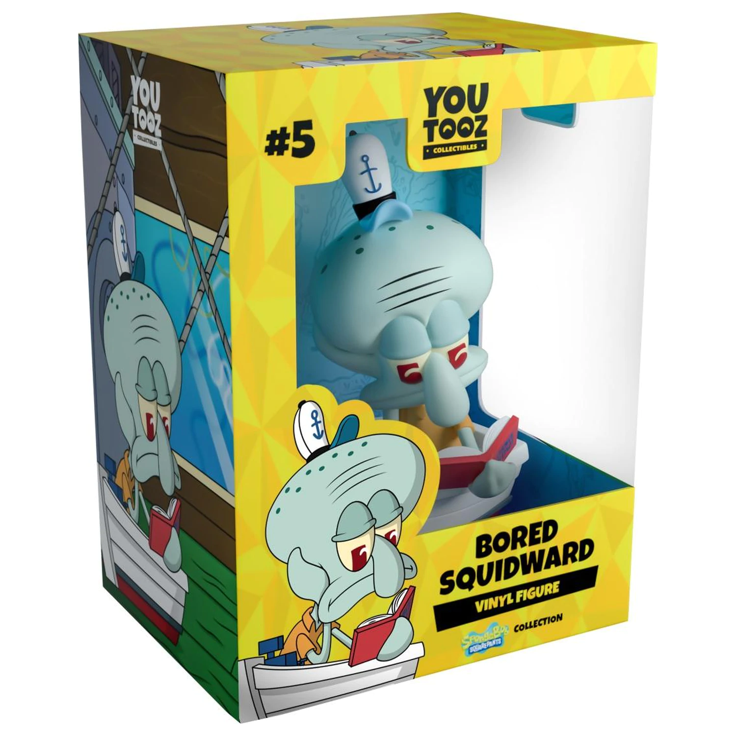 Figurka SpongeBob Bored Squidward 11 cm zdjęcie produktu