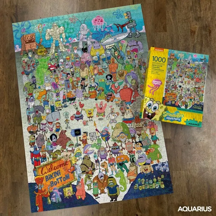SpongeBob Puzzle Obsada (1000 elementów) zdjęcie produktu