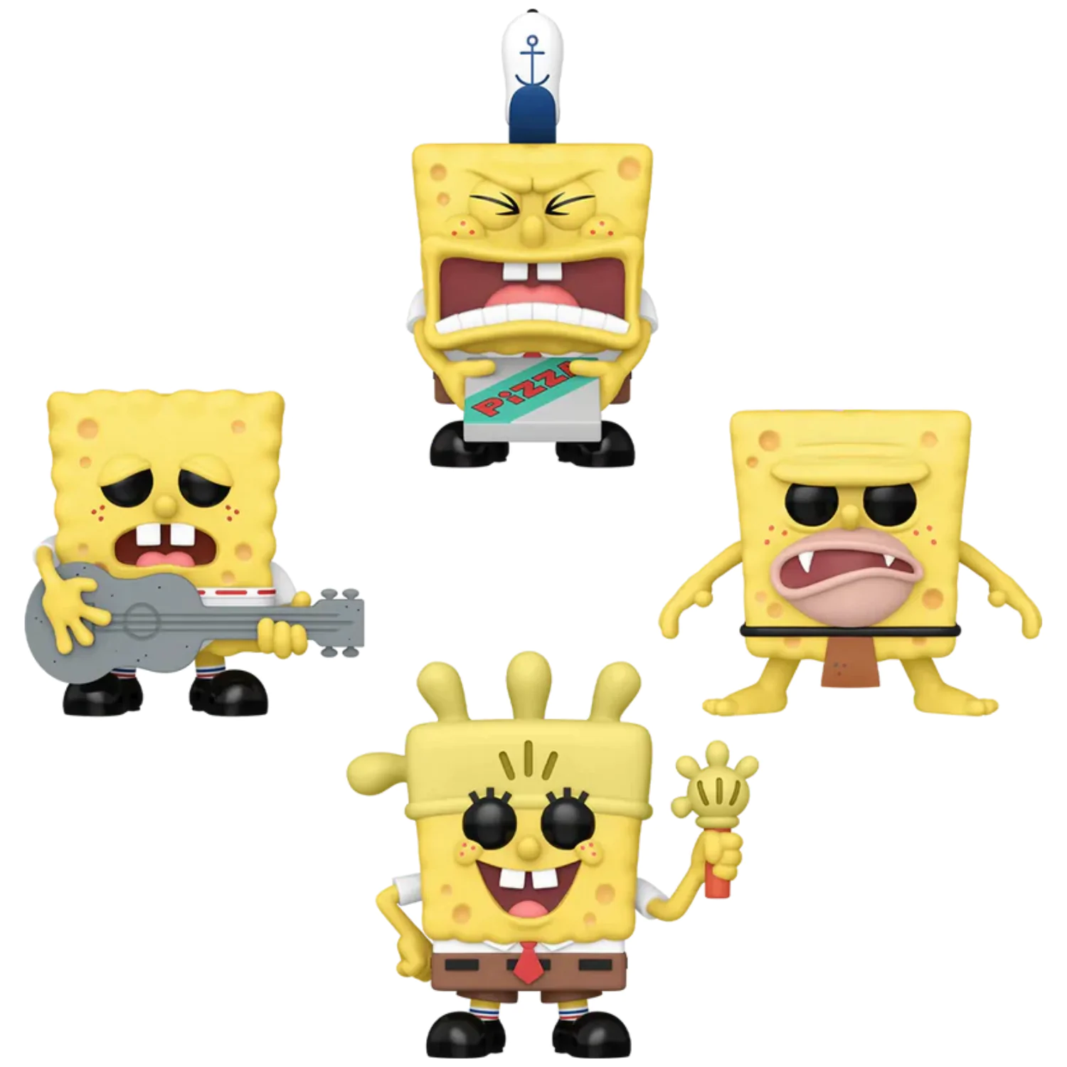 Spongebob Funko POP! Television Figurka winylowa 4-Pack (EMEA) 9 cm zdjęcie produktu