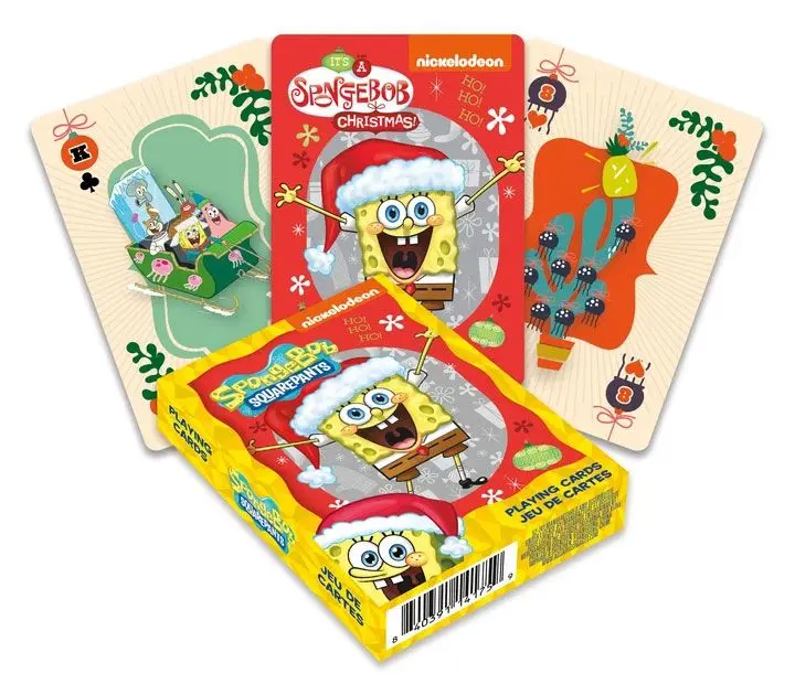 SpongeBob Karty do gry Holidays zdjęcie produktu