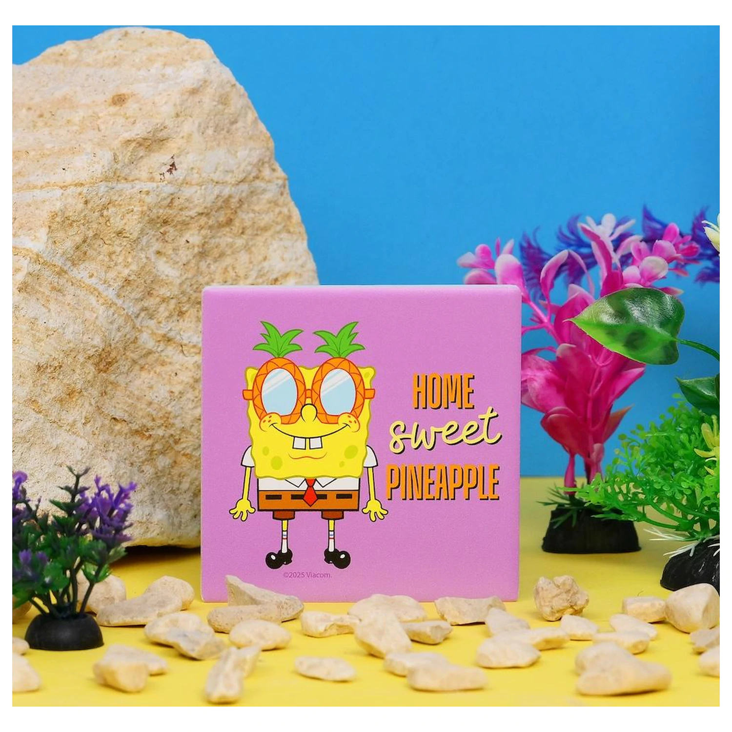 SpongeBob Home Sweet Pineapple Ceramic Square Podkładka zdjęcie produktu