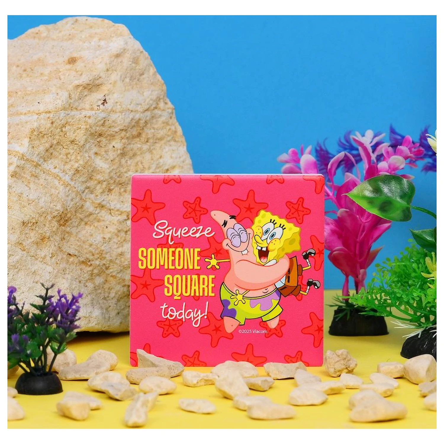 SpongeBob Hug Ceramic Square podkładka pod kubek zdjęcie produktu