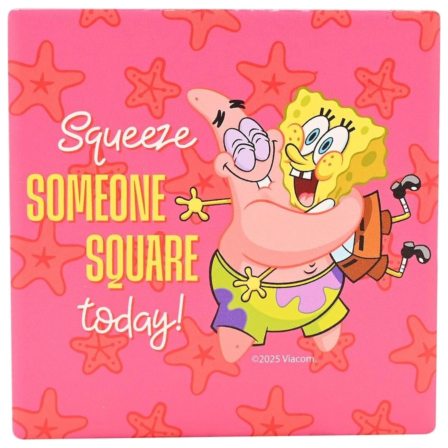 SpongeBob Hug Ceramic Square podkładka pod kubek zdjęcie produktu