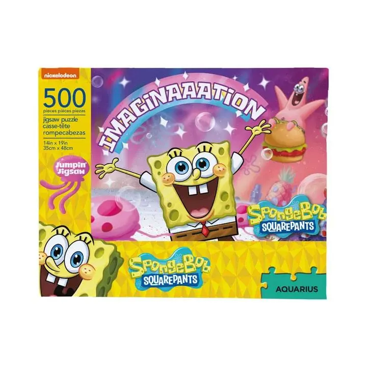 Puzzle SpongeBob Jigsaw Imaginaaation (500 elementów) zdjęcie produktu