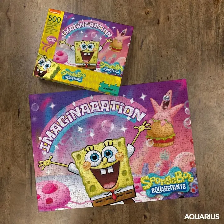 Puzzle SpongeBob Jigsaw Imaginaaation (500 elementów) zdjęcie produktu