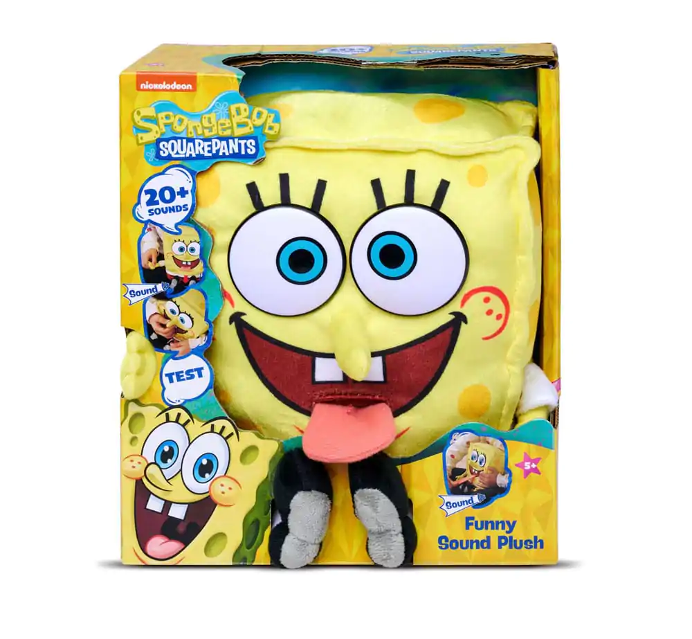 Pluszowa zabawka SpongeBob z dźwiękiem 30 cm zdjęcie produktu