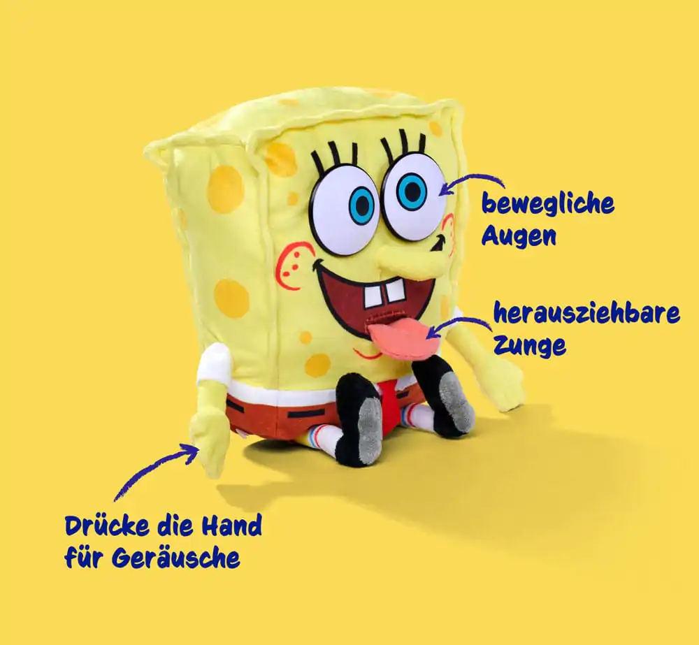 Pluszowa zabawka SpongeBob z dźwiękiem 30 cm zdjęcie produktu