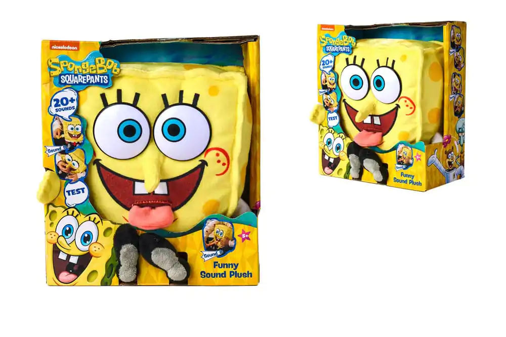 Pluszowa zabawka SpongeBob z dźwiękiem 30 cm zdjęcie produktu
