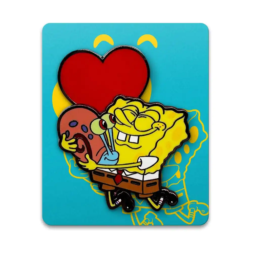 SpongeBob SquarePants Bobble Pin Badge Spongebob Serce 5 cm zdjęcie produktu