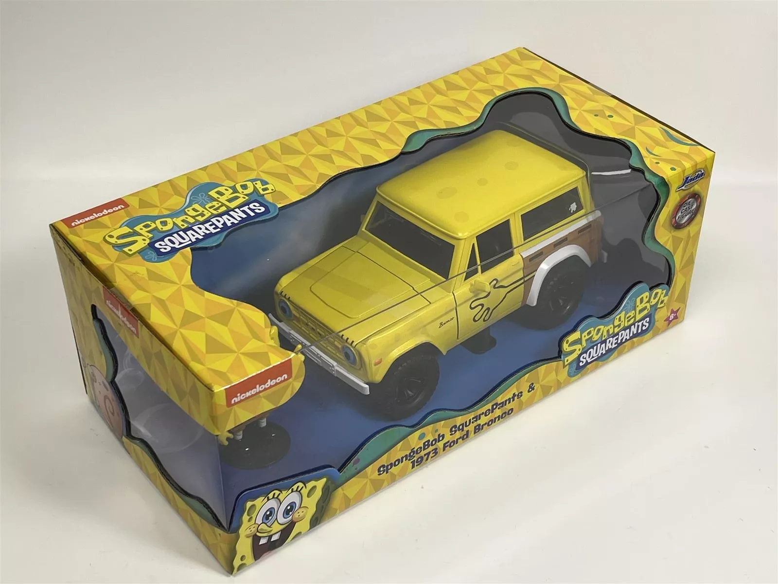 Spongebob Squarepants Diecast Model 1/24 1973 Ford Bronco – Model odlewany zdjęcie produktu