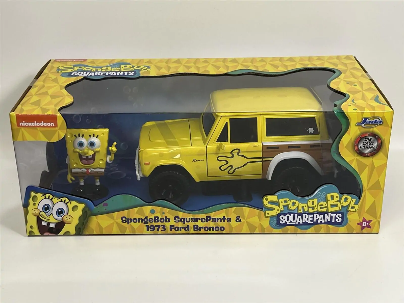 Spongebob Squarepants Diecast Model 1/24 1973 Ford Bronco – Model odlewany zdjęcie produktu