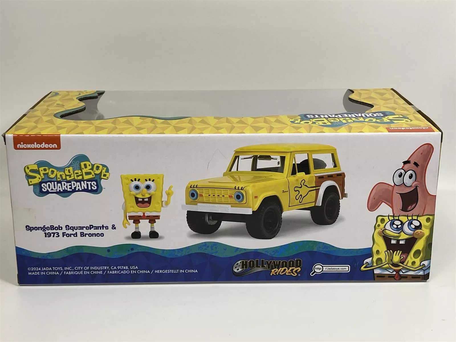 Spongebob Squarepants Diecast Model 1/24 1973 Ford Bronco – Model odlewany zdjęcie produktu