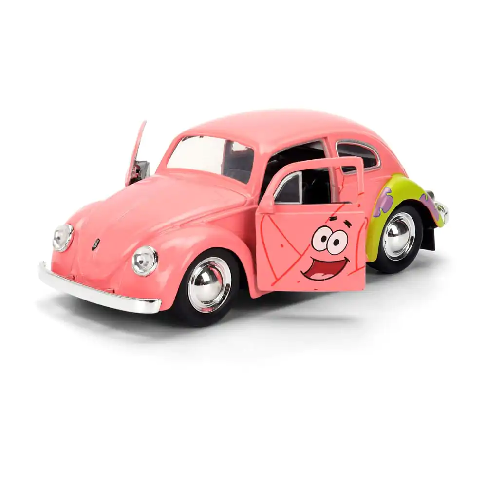 Spongebob Squarepants Model Diecast 1/32 1959 VW Beetle Patrick zdjęcie produktu