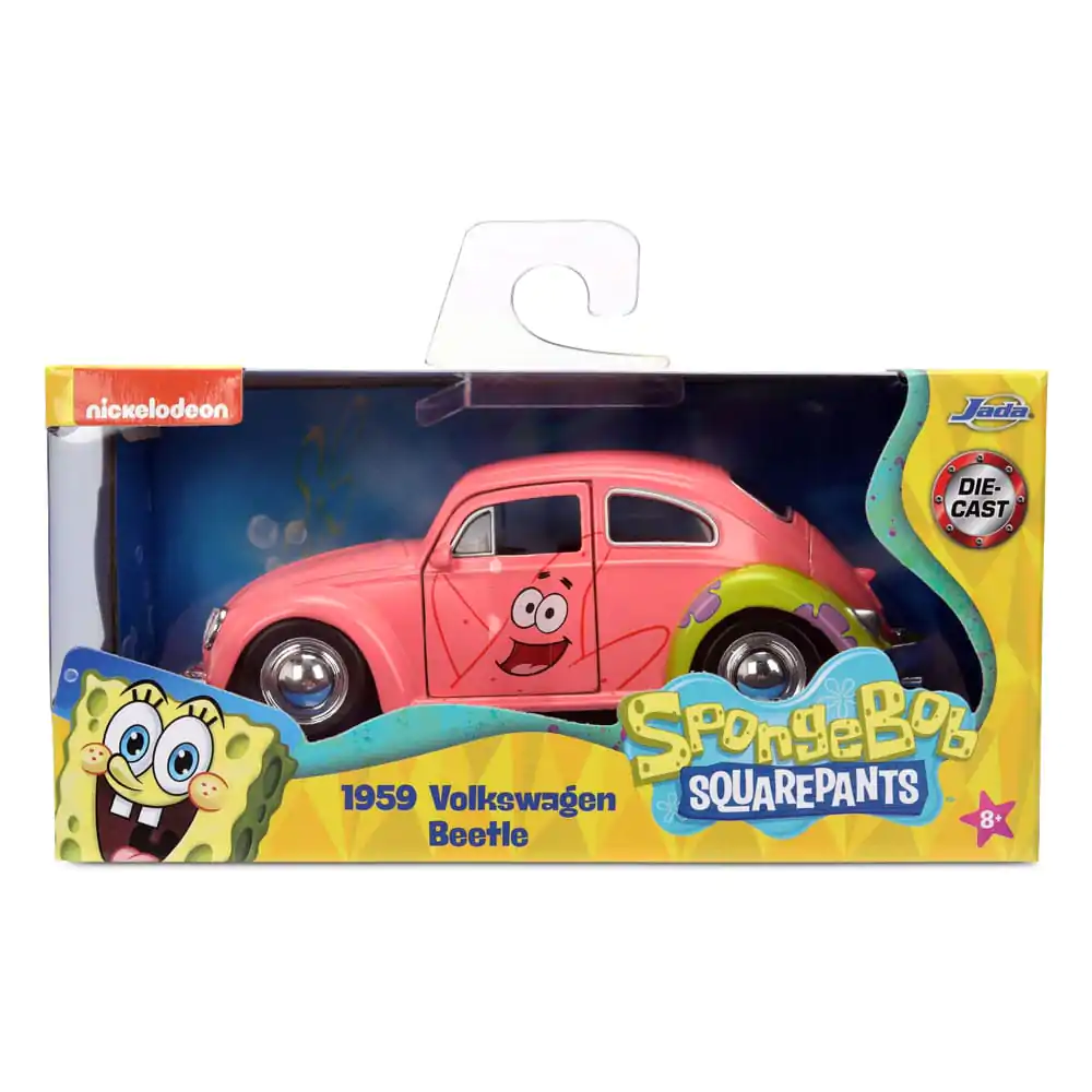 Spongebob Squarepants Model Diecast 1/32 1959 VW Beetle Patrick zdjęcie produktu