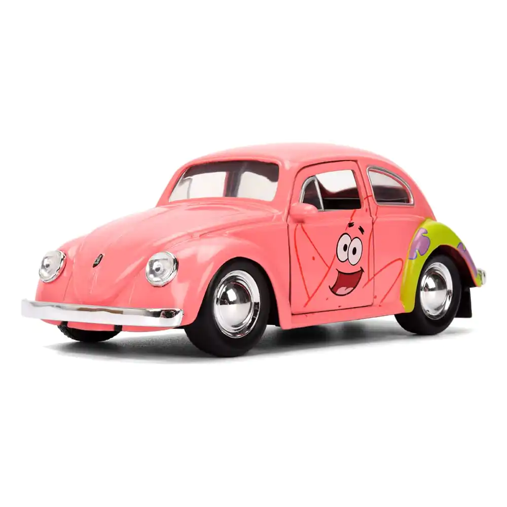 Spongebob Squarepants Model Diecast 1/32 1959 VW Beetle Patrick zdjęcie produktu