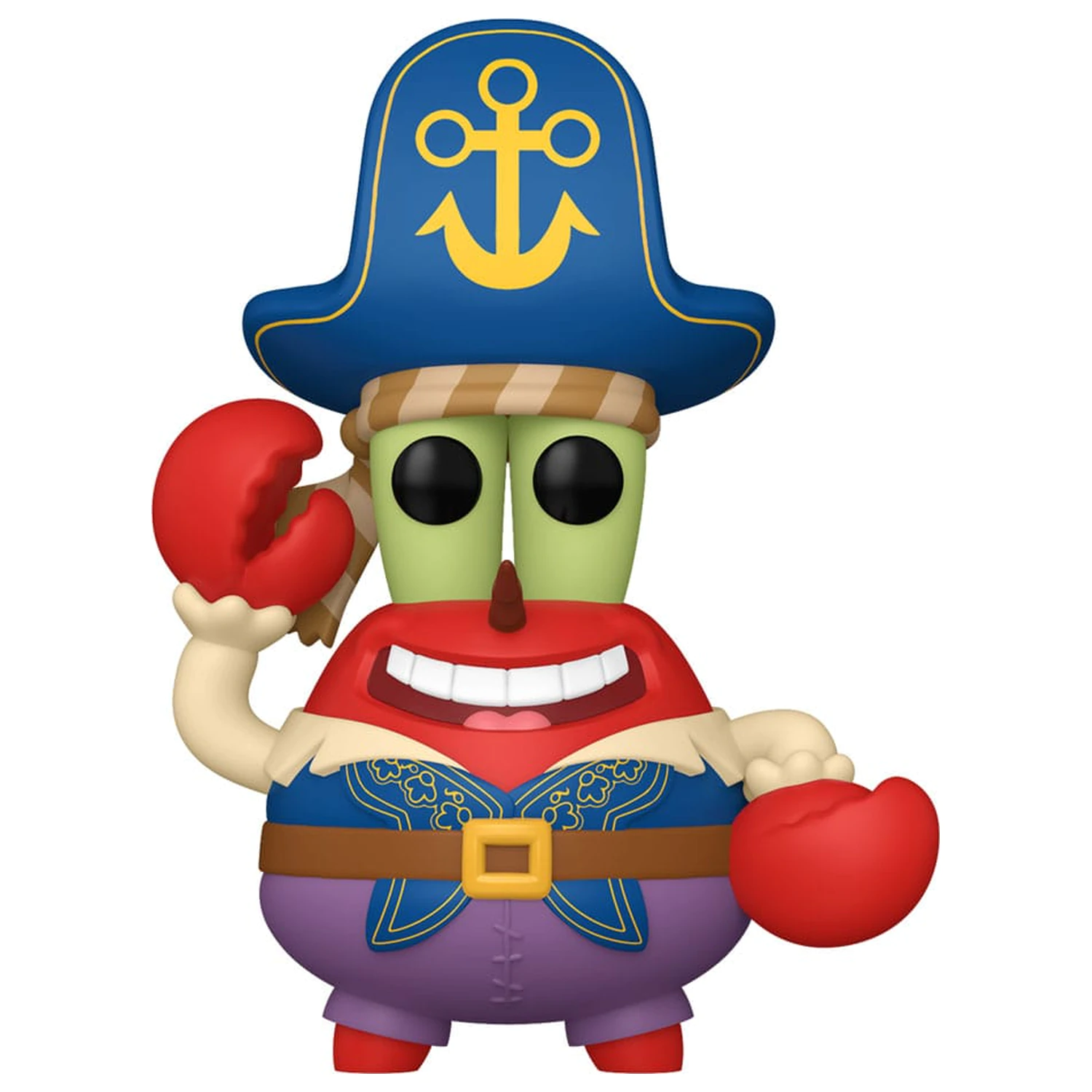 SpongeBob Kanciastoporty Funko POP! Winylowa Figurka Pan Krab (Pirat) 9 cm zdjęcie produktu