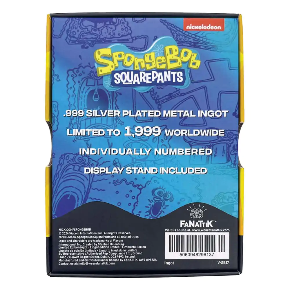 SpongeBob SquarePants Sztabka 25th Anniversary Limited Edition zdjęcie produktu