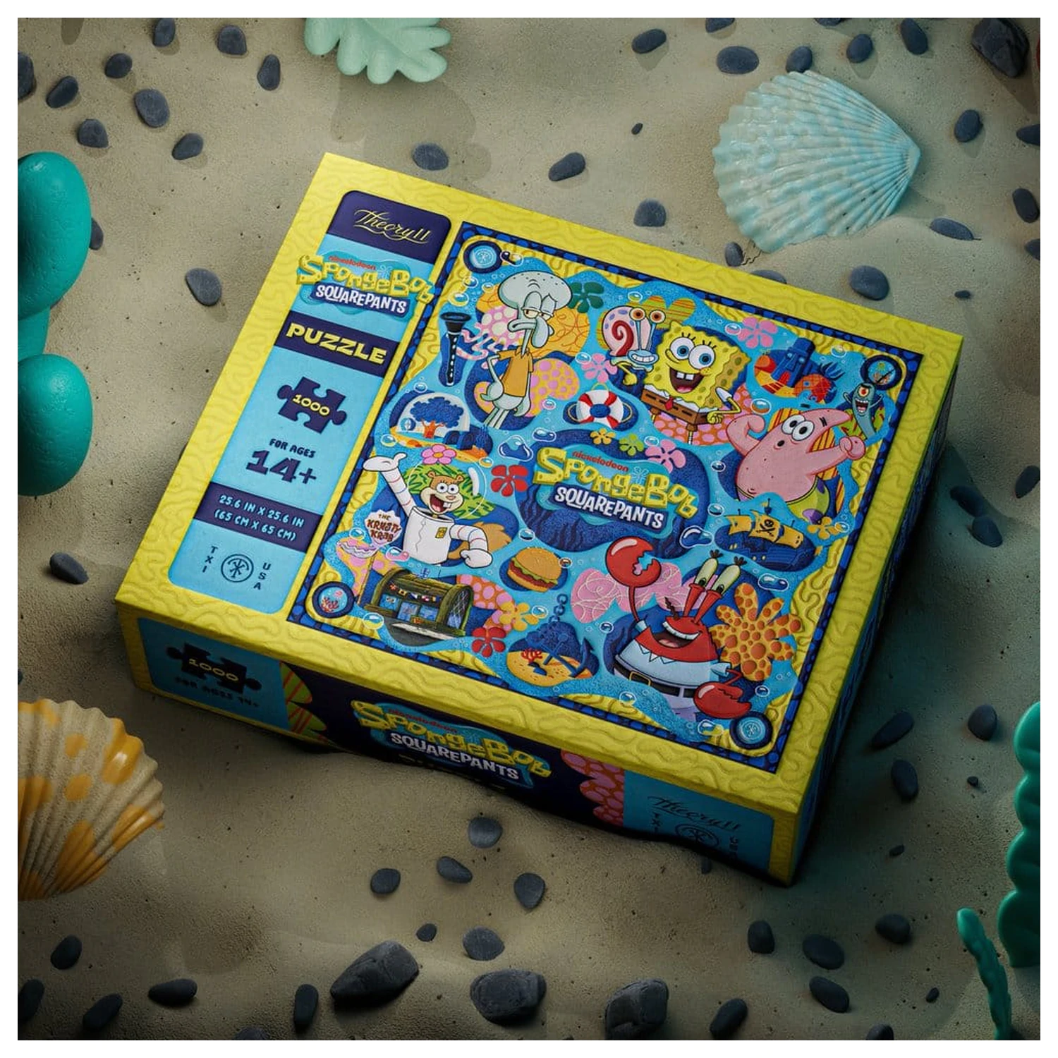 SpongeBob SquarePants wielowymiarowe puzzle (1000 elementów) zdjęcie produktu