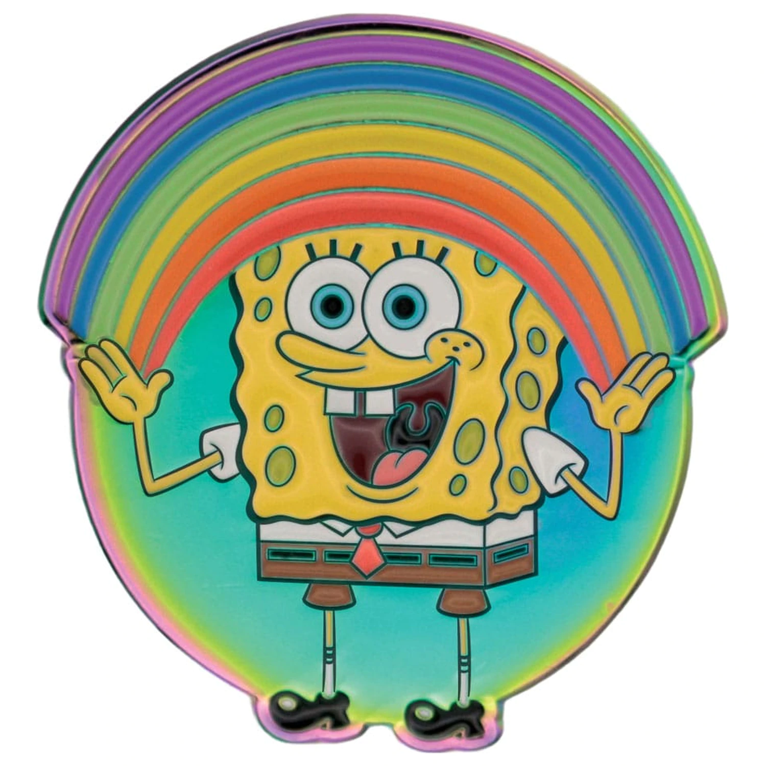 Spongebob Squarepants Pin Badge Rainbow Limited Edition zdjęcie produktu