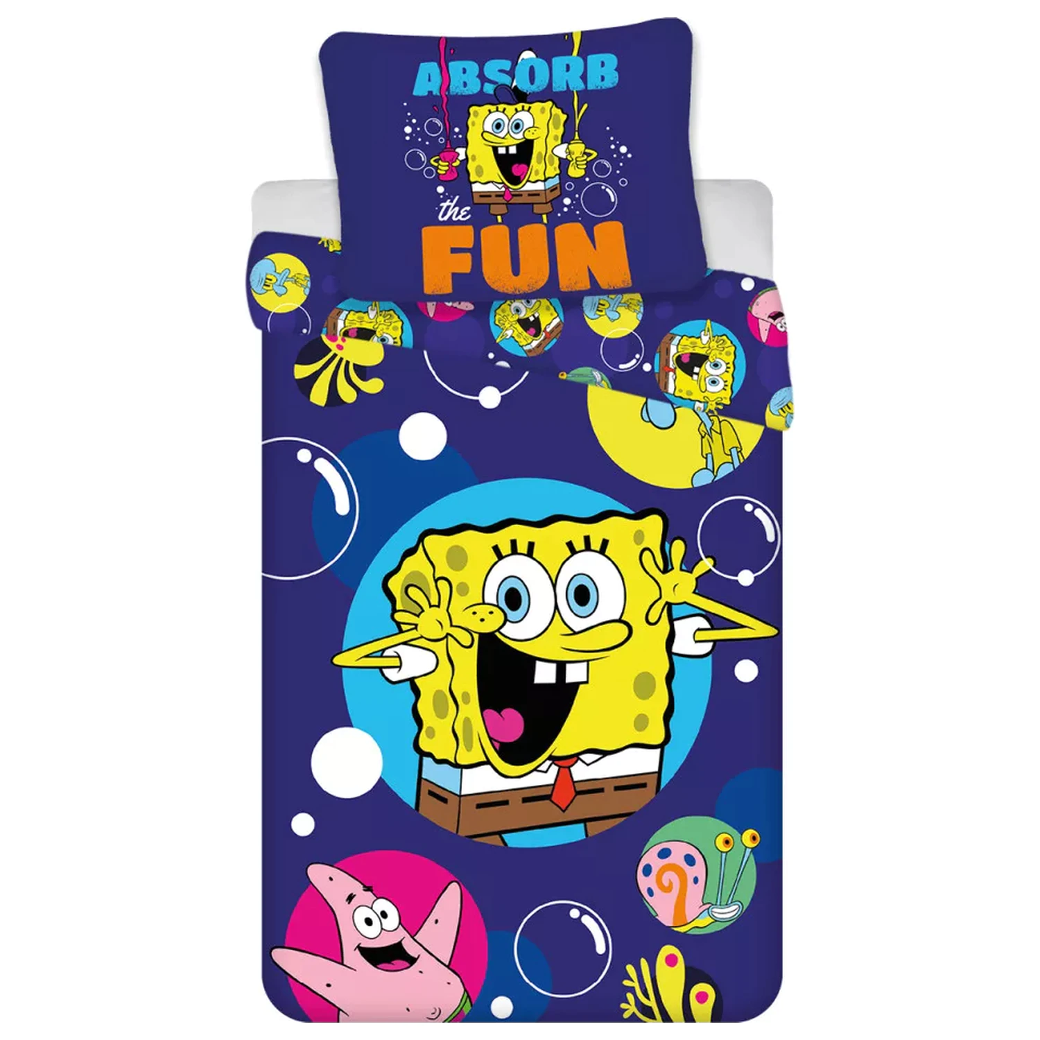 SpongeBob Fun Toddler Poszewka na kołdrę zdjęcie produktu