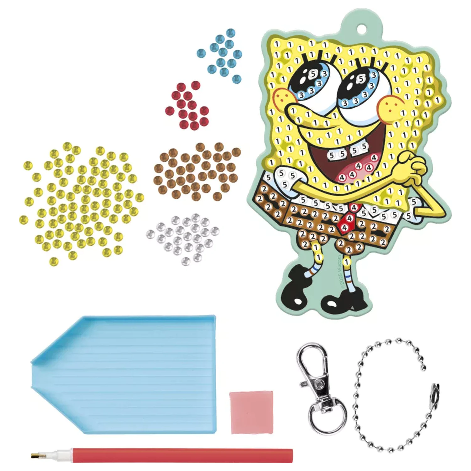 SpongeBob Smile Diamond Zestaw do robienia breloków zdjęcie produktu