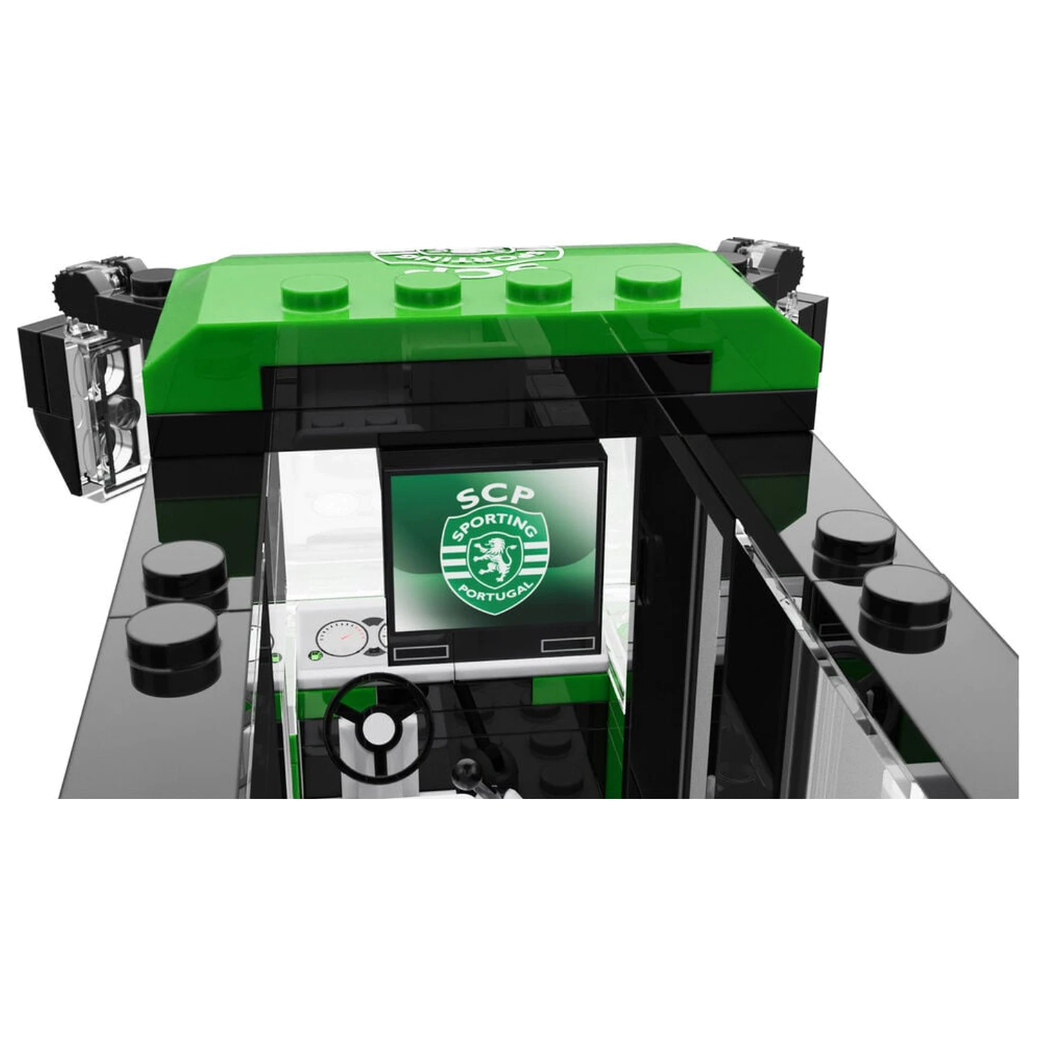 Zestaw autobusów Sporting CP z figurkami, 332 sztuki zdjęcie produktu