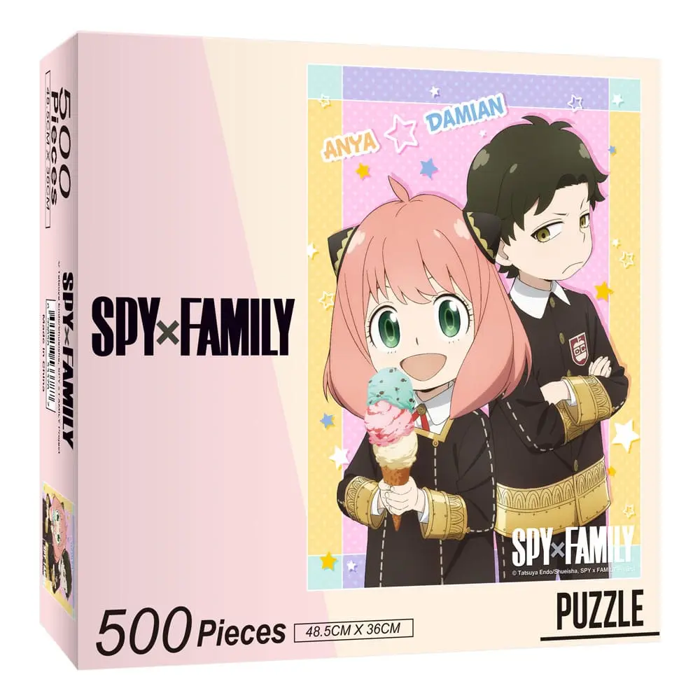 Spy x Family Puzzle Anya & Damian (500 elementów) zdjęcie produktu