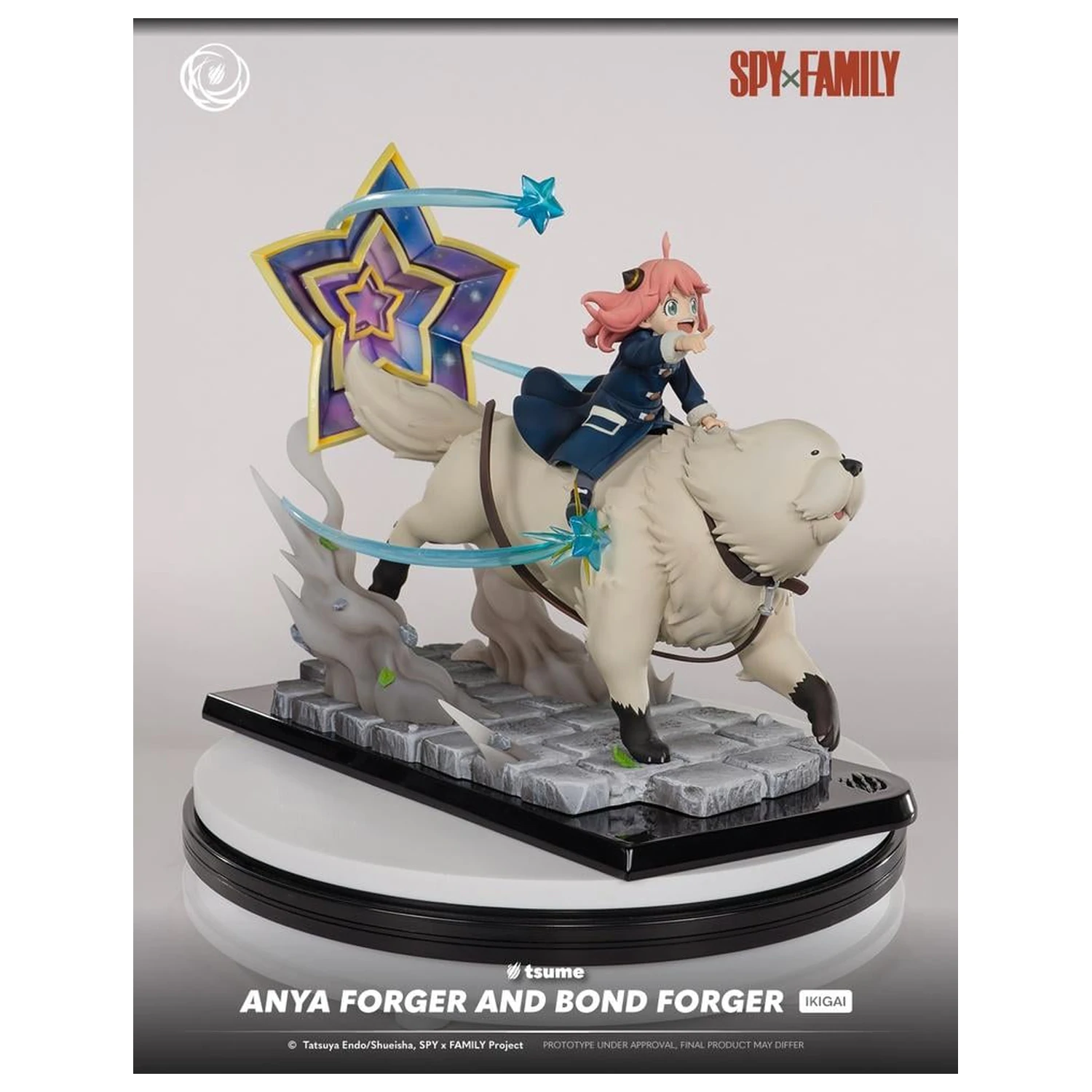 Spy x Family Figurka Anya Forger & Bond Statue Ikigai 1/6 Tsume 32 cm zdjęcie produktu