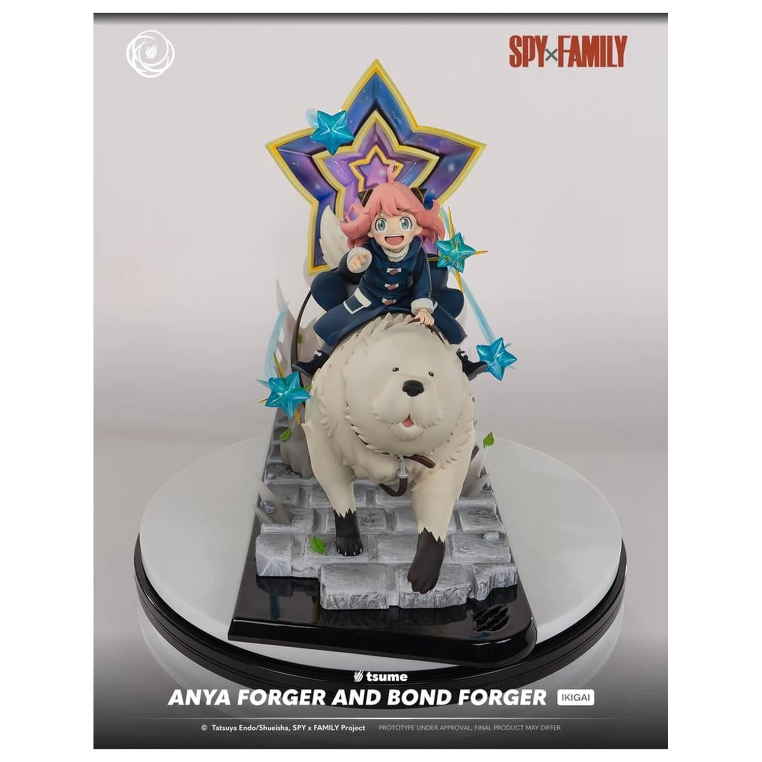 Spy x Family Figurka Anya Forger & Bond Statue Ikigai 1/6 Tsume 32 cm zdjęcie produktu