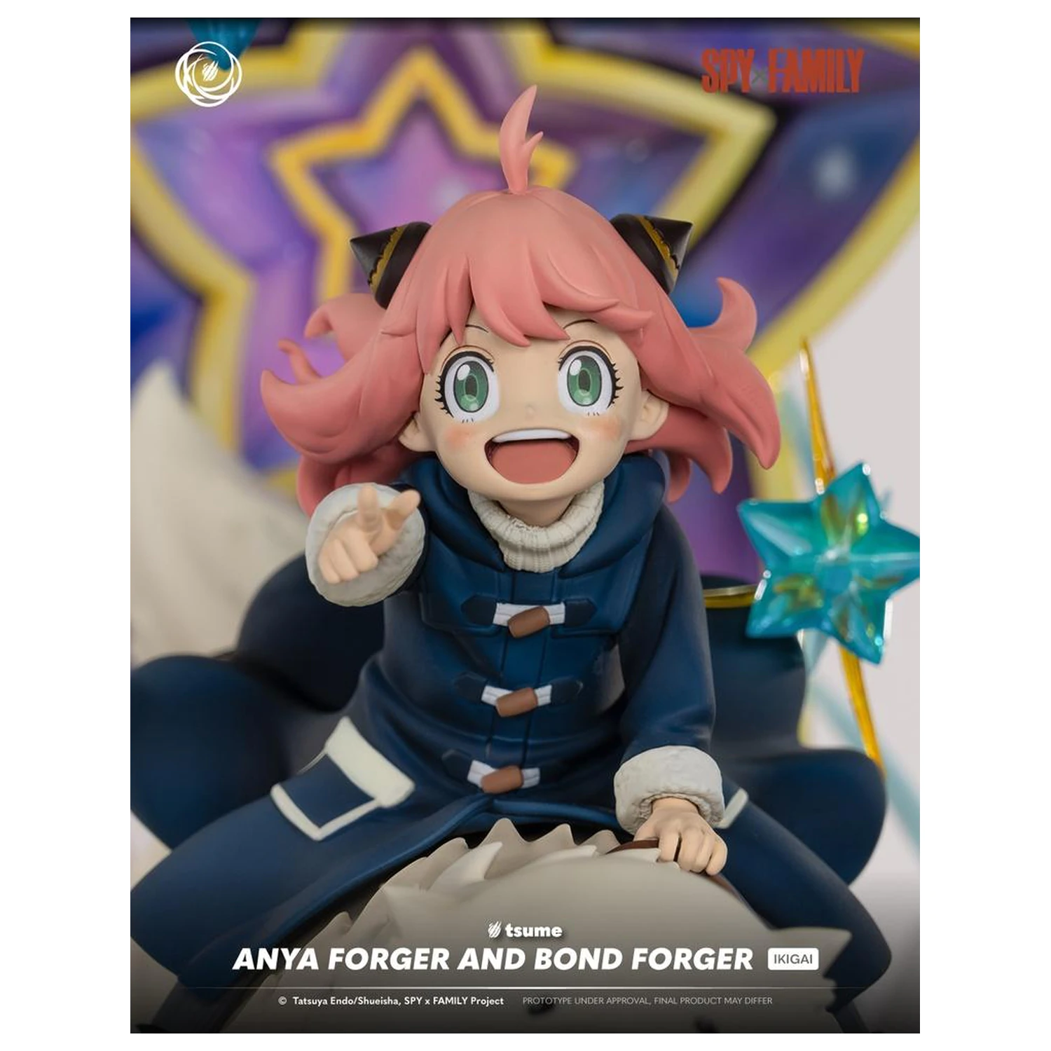 Spy x Family Figurka Anya Forger & Bond Statue Ikigai 1/6 Tsume 32 cm zdjęcie produktu
