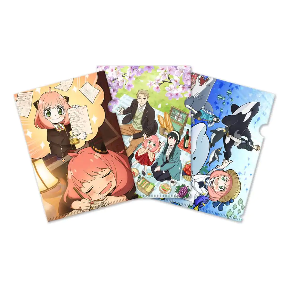 Spy x Family Clearfile Zestaw 3 szt. zdjęcie produktu