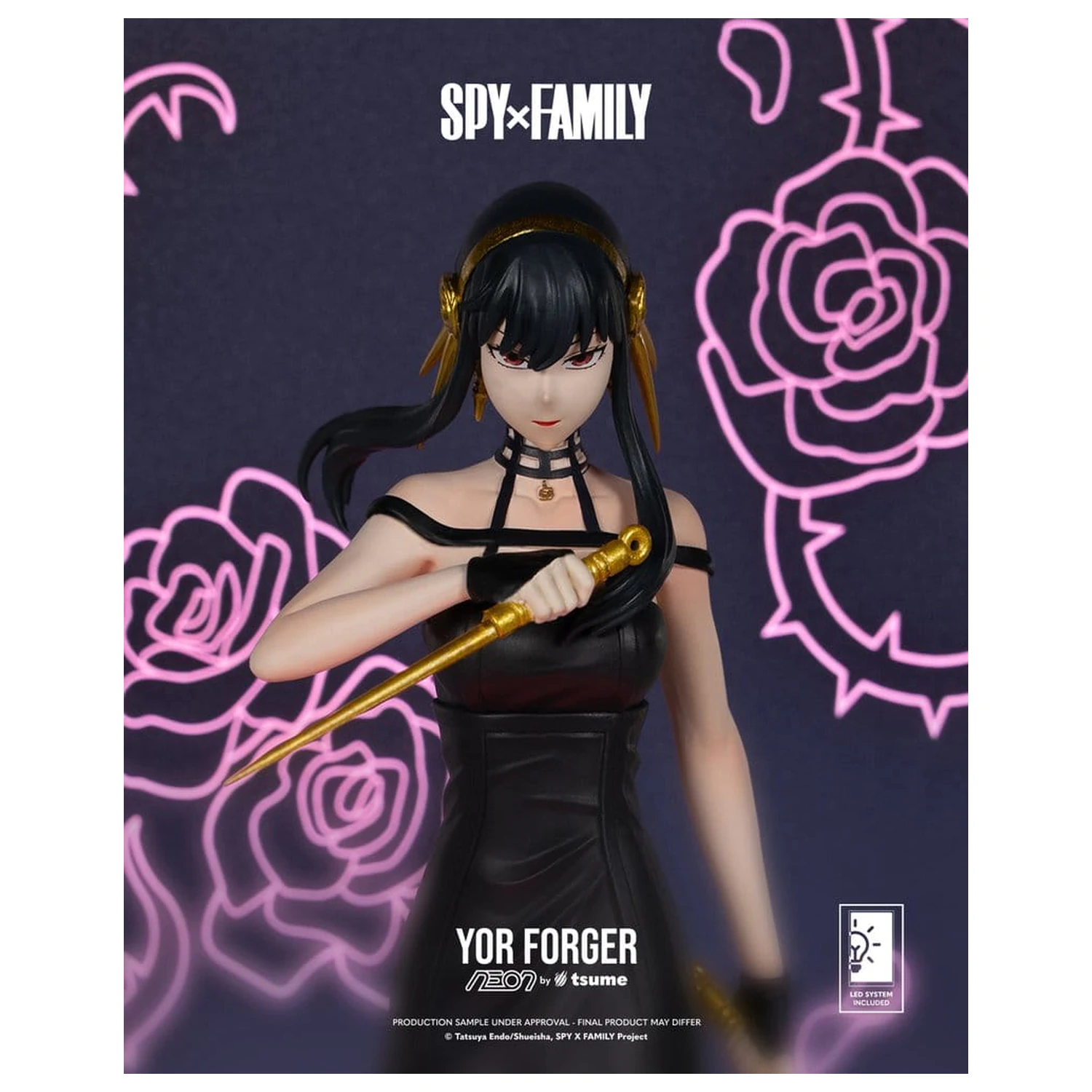 Figurka Spy x Family Neon 1/9 Yor Forger 20 cm zdjęcie produktu