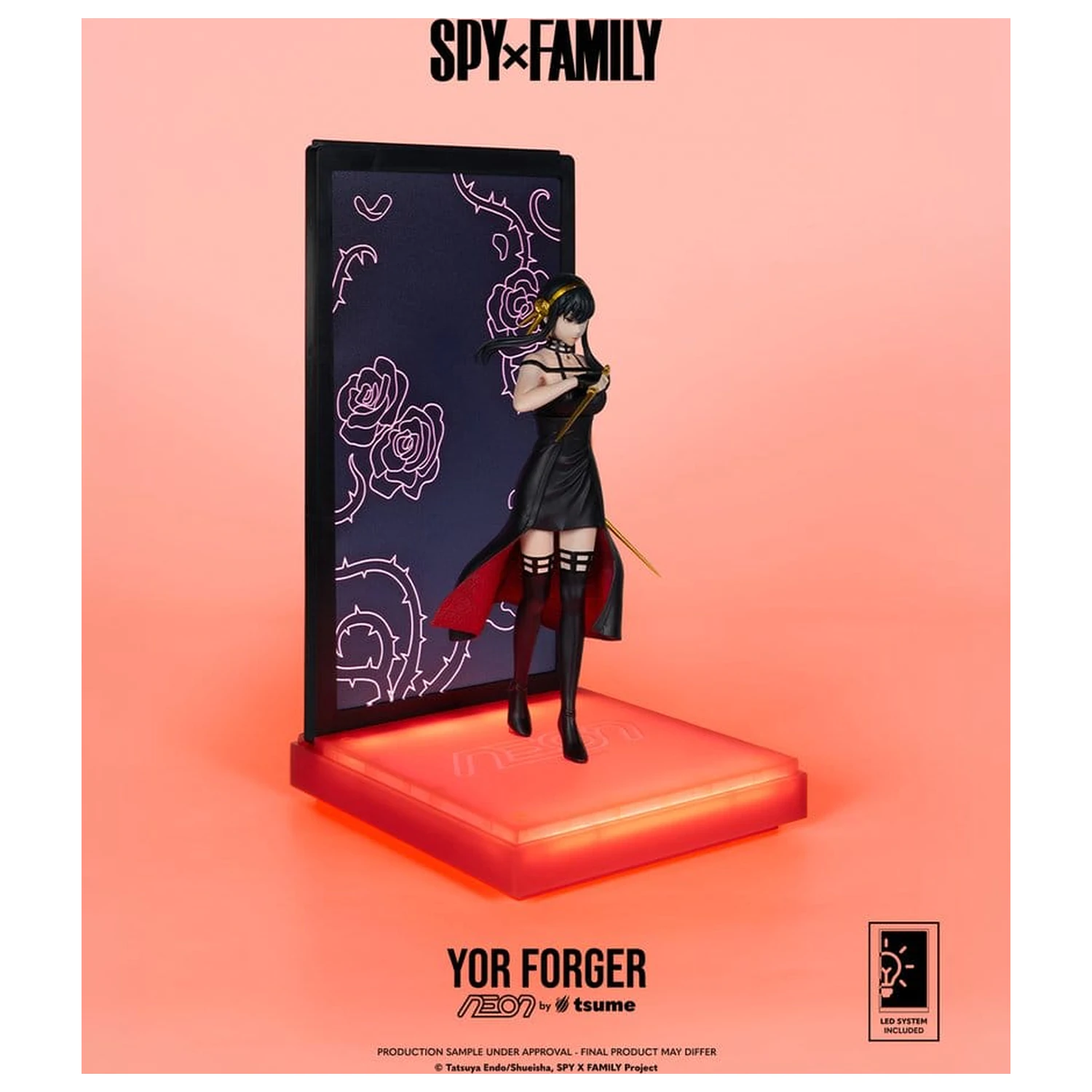 Figurka Spy x Family Neon 1/9 Yor Forger 20 cm zdjęcie produktu